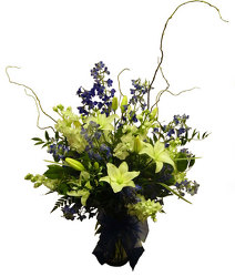 Sapphire Serenade  from Ladybug's Flowers & Gifts, local florist in Tulsa