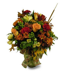 Autumn Splendor  from Ladybug's Flowers & Gifts, local florist in Tulsa