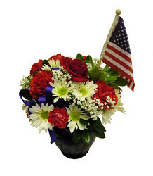 National Spirit from Ladybug's Flowers & Gifts, local florist in Tulsa