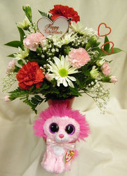 Valentine Lion from Ladybug's Flowers & Gifts, local florist in Tulsa