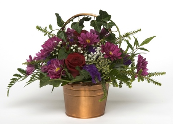 Alstroemeria Topiary from Ladybug's Flowers & Gifts, local florist in Tulsa